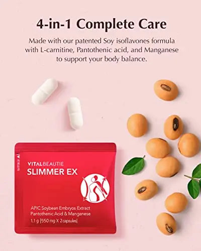 VITALBEAUTIE SLIMEREX L-Carnitine Supplement for Men & Women | Energy Support VITALBEAUTIE Au supplements