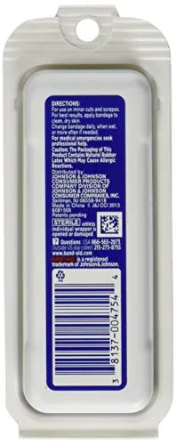 Band-Aid Flex Fabric Travel Pack - 8 Count, Pack of 12 Band-Aid Au supplements
