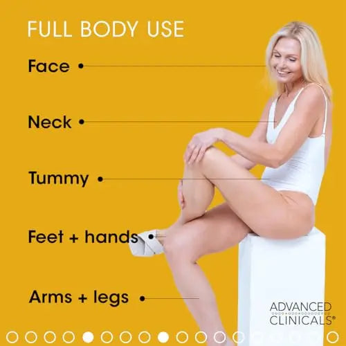 Advanced Clinicals Retinol Body Cream + Green Coffee Bean Oil Slim & Tighten Body Lotion Advanced Clinicals Au supplements