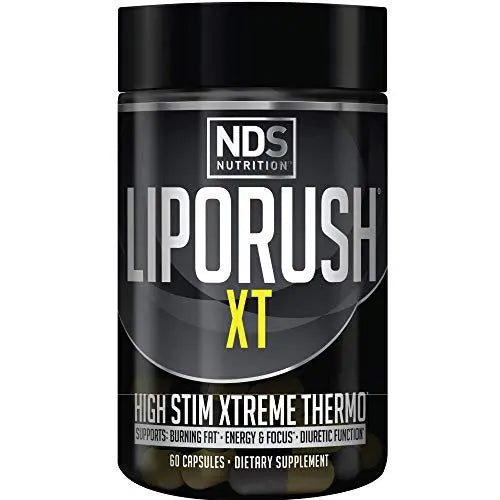LIPORUSH NDS Nutrition XT - Concentrated Thermogenic with L-Carnitine & Teacrine LIPORUSH Au supplements