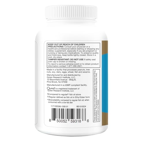 Qunol Advanced Omega 3 Krill and Fish Oil Complex, 10x Better Bioavailability, One Pill Dose, 250mg EPA & DHA