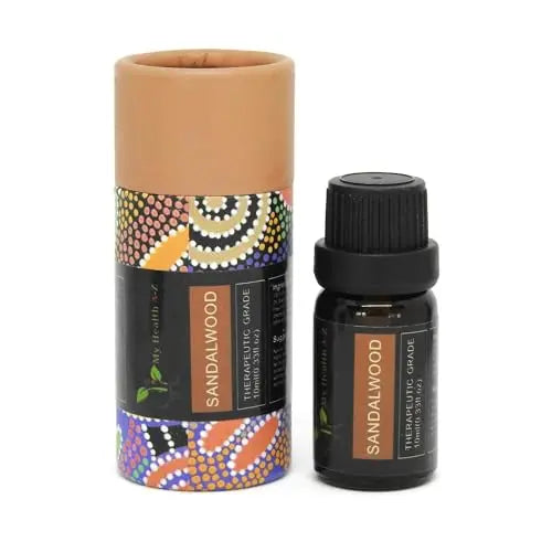 My Health A-Z Sandalwood Essential Oil, Organic 10ml (Santalum Album) Extracted My Health A-Z Au supplements