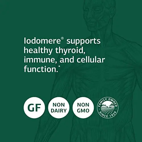 Standard Process Iodomere - Whole Food Metabolism and Thyroid Support with Echinacea Standard Process Inc. Au supplements
