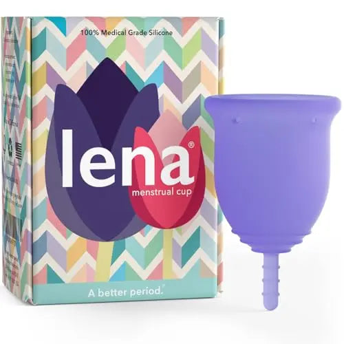 Lena Cup Reusable Menstrual Cup | Purple, Large | Experienced and Advanced Cup Users Lena Au supplements