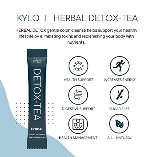 KYLO Instant Herbal Detox Tea - Support for Weight Management (30 Single-Serve Sticks) KYLO Au supplements