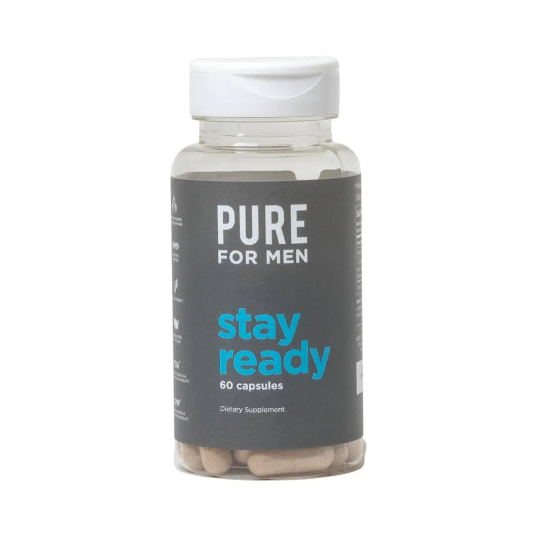 Pure for Men Original Cleanliness Stay Ready Fiber Supplement | Helps Promote Pure for Men Au supplements