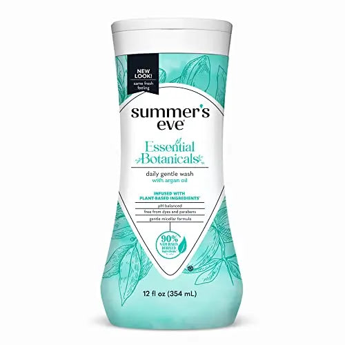 Summer's Eve Essential Botanicals Gentle Wash with Argan Oil, Removes Odor, pH balanced, 12 fl oz Summer's Eve Au supplements