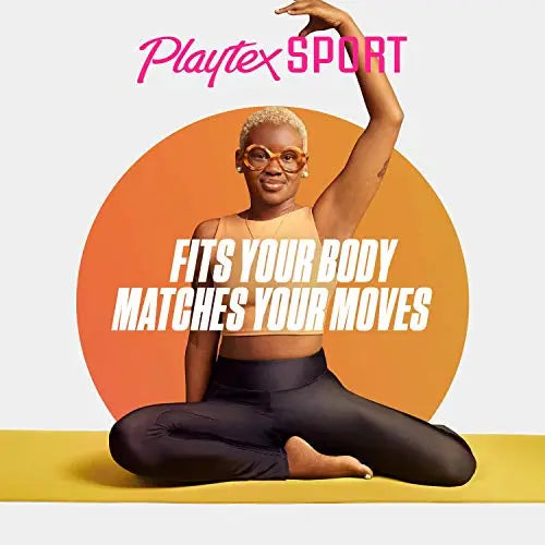 Playtex Sport Tampons, Regular Absorbency, Fragrance-Free - 48ct (Packaging May Vary) PLAYTEX Au supplements