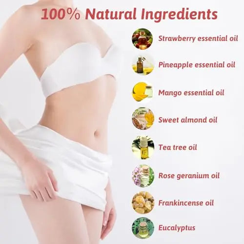 3 Packs Yoni Oil for Women, 100% Natural Feminine Oil Intimate Deodorant for Women, Eliminates Odor Wovarkie Au supplements