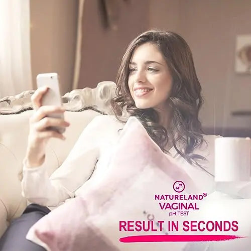 Natureland Vaginal Health pH Test Strips, Feminine pH Test, Value Pack Natureland Au supplements