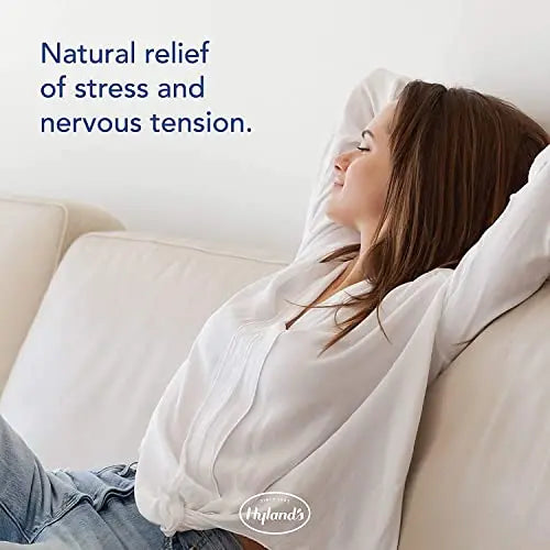 Hyland's Naturals Nerve Tonic Stress Relief Tablets, Natural Relief of Restlessness, Nervousness Hyland's Au supplements