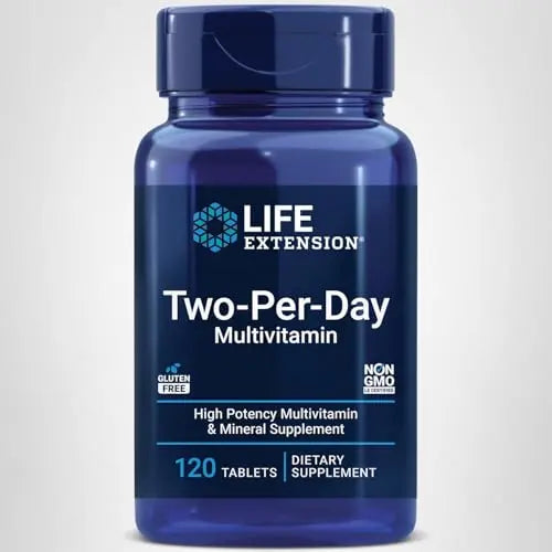 Life Extension Two-Per-Day Multivitamin - Packed with Over 25 Vitamins, Minerals & Extracts -Vitamins B6, C, D - Zinc - Two-Month Supply Life Extension Au supplements
