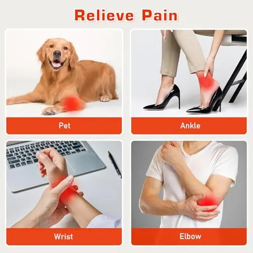 Red Light Therapy Belt for Neck, Near Infrared Light Therapy Belt Wearable Infrared Neck Wrap Viconor Au supplements