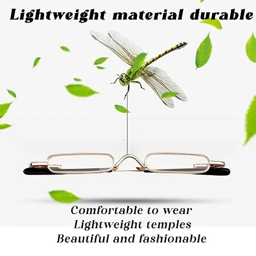 Viseng 2 Pairs Slim Pocket-Sized Metal Reading Glasses: Your Stylish Travel Companion Viseng Au supplements