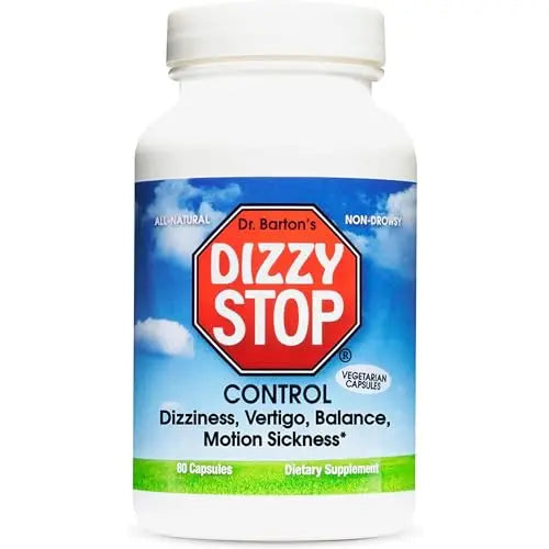 Dizzy Stop Dr. Barton’s All-Natural Vertigo Comfort, Inner Ear Balance Supp Dizzy Stop Au supplements