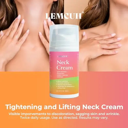Neck Firming Cream for Women: Neck Cream - Neck Tightening Cream - Neck Creams Lemcuh Au supplements