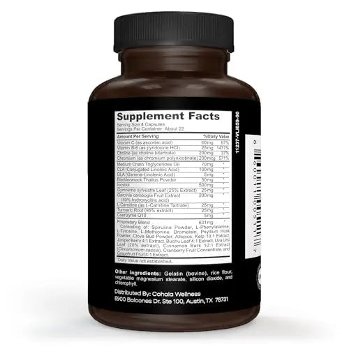 COHALA WELLNESS Thermo Trim+ Fat Burner Weight Loss Supplement Appetite Suppressant COHALA WELLNESS Au supplements