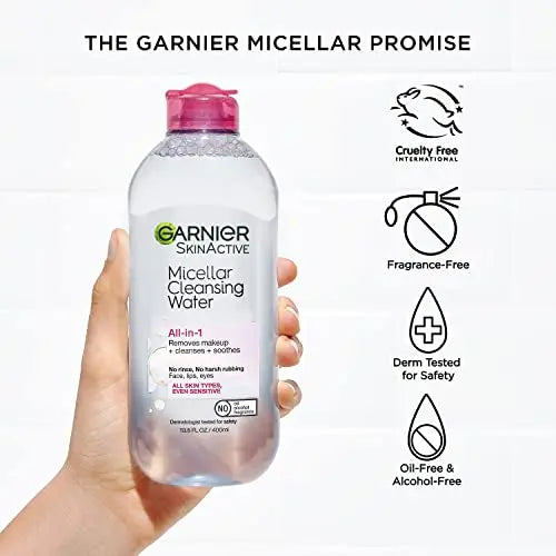 Garnier SkinActive Micellar Water for All Skin Types, Facial Cleanser & Makeup Remover Garnier Au supplements