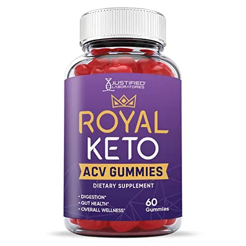 Justified Laboratories Royal Keto ACV Gummies 1000MG with Pomegranate Juice Beet Root Justified Laboratories Au supplements