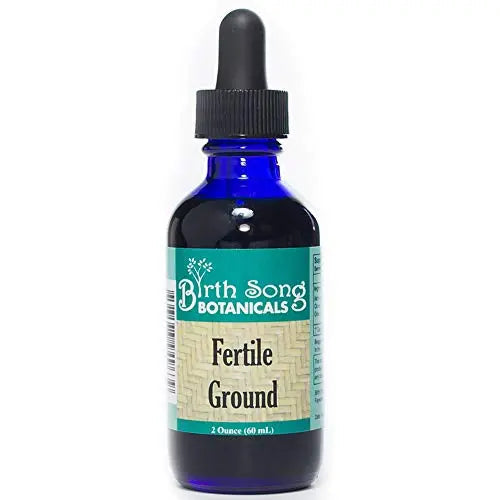 Birth Song Botanicals Fertile Ground Fertility Liquid Tincture, Herbal Supplement to Help Regulate Birth Song Botanicals Au supplements