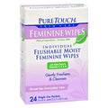 Puretouch Feminine Wipes Flushable - 24 Wipes PureTouch Au supplements