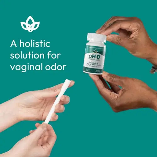 pH-D Feminine Health - Boric Acid Starter Bundle - pH-D Boric Acid Vaginal Suppositories 12 Count pH-D Feminine Health Support Au supplements