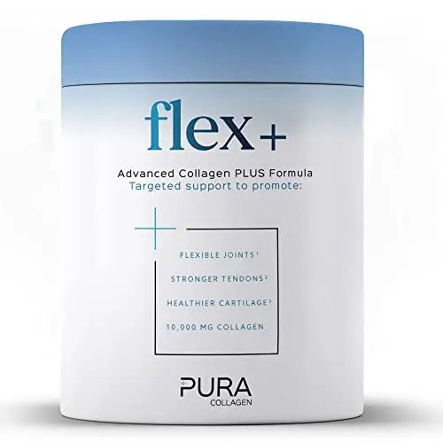Pura Collagen Powdered Supplement Flex+, 10,000 mg Hydrolysed Peptides, Vitamin C & Manganese Pura Collagen Au supplements