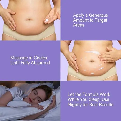 Belly Firming Cream, Overnight Toning Body Cream - Skin Tightening & Cellulite Cream COSINGKIN Au supplements