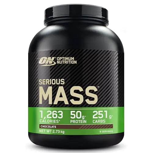 Optimum Nutrition Serious Mass Protein Powder High Calorie Mass Gainer with Vitamins Optimum Nutrition Au supplements