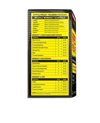 Pharmafreak Ripped Freak 2.0 - Hybrid Weight Loss Supplement - USA - 60ct (Bottle Only) Pharmafreak Au supplements