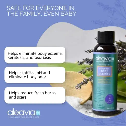 Aleavia - Travel Lavender Body Cleanse - 2 oz. Aleavia Au supplements