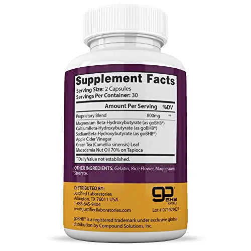 (2 Pack) Keto Advantage Keto Burn Pills Includes Apple Cider Vinegar goBHB Exogenous Justified Laboratories Au supplements