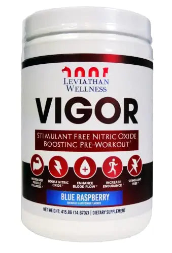 Leviathan Wellness Vigor - Stimulant Free, Nitric Oxide Boosting Pre-Workout Powder Leviathan Wellness Au supplements