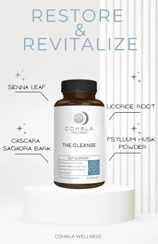COHALA WELLNESS The Cleanse - 15 Day Prebiotics Colon Cleanser & Detox Fiber Supplement COHALA WELLNESS Au supplements