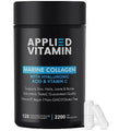 Applied vitamin Marine Collagen Capsules 2000mg-Enhance with Hyaluronic Acid, Zinc, Vitamin C & Biotin 120 Applied Vitamin Au supplements