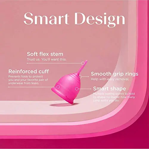 Saalt Teen Menstrual Cup - Best Sensitive Reusable Cup - Wear for 12 Hours - Tampon and Pad Alternative saalt Au supplements