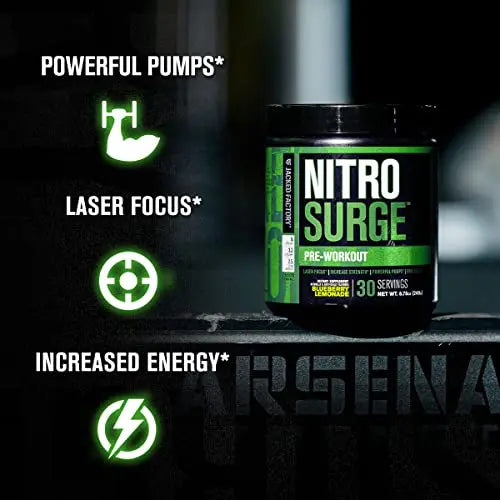 Jacked Factory Nitrosurge Pre Workout, N.O. XT Nitric Oxide Supplement & Build-XT Daily Jacked Factory Au supplements