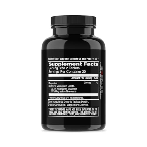 Jocko Fuel Magnesium Complex Supplement - Magnesium Glycinate, Citrate, & Taurate Capsules Dietary Supplement for Muscle Recovery & Relaxation, Heart, Nerve, Bone Support, & Sleep 30-Day Supply Jocko Fuel Au supplements