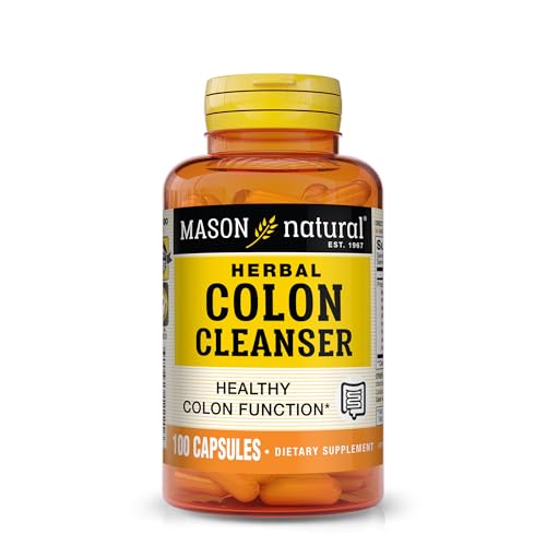 MASON NATURAL Herbal Colon Cleanser - Improved Digestive Health, Healthy Bowel MASON NATURAL Au supplements