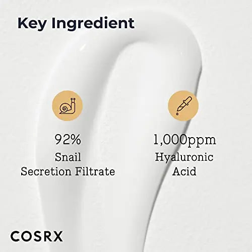 COSRX Snail Mucin 92% Moisturizer 3.52oz/ 100g, Daily Repair Face Gel COSRX Au supplements