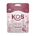 KOS Organic Beet Root Powder, USDA Certified - Natural Nitric Oxide Booster, Superfood KOS Au supplements
