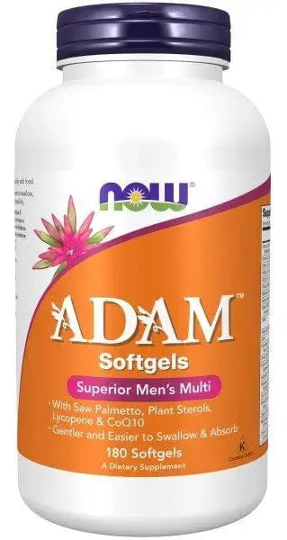NOW Foods AdamTM Men's Multiple Vitamin -Softgels,180 Count (Pack of 1) NOW Foods Au supplements