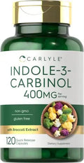 Carlyle Indole-3-Carbinol (I3C) 400mg | 120 Capsules | Advanced Formula Carlyle Au supplements