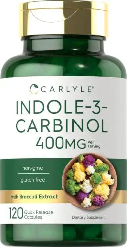 Carlyle Indole-3-Carbinol (I3C) 400mg | 120 Capsules | Advanced Formula Carlyle Au supplements