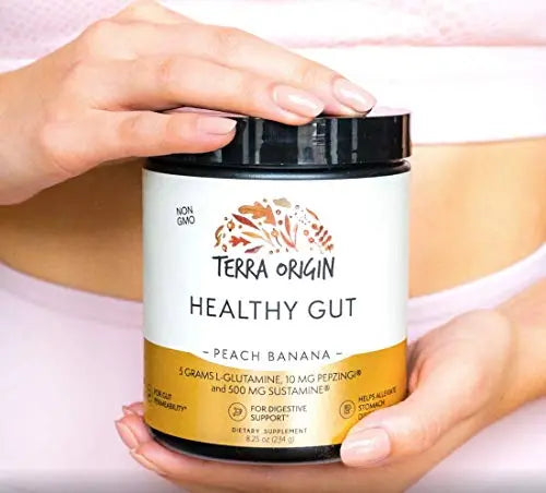 TERRA ORIGIN Healthy Gut Peach Banana | 3-Pack, 90 Servings (Three 30-Serving tubs) TERRA ORIGIN Au supplements