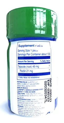 ELVPOTEC Original Mexican Raiz de Tejocote Root- 90 Pieces for One-Month Supply Alipotec Au supplements