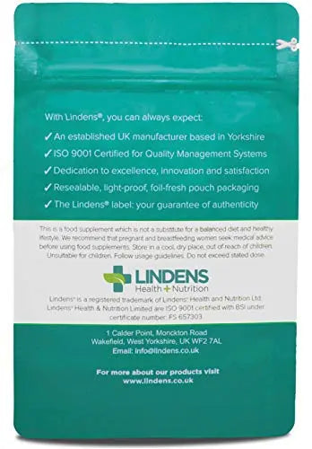 Lindens Collagen (Marine) 400mg Capsules 360 Pack - UK Manufacturer, Letterbox Friendly Lindens Au supplements