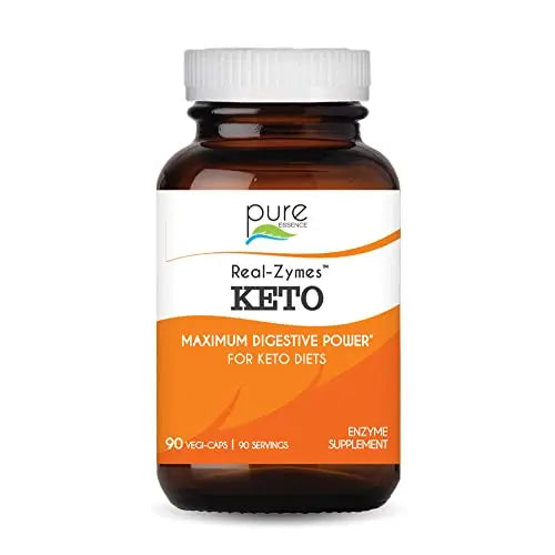 Real-Zymes™ KETO Digestive Enzymes Supplement with Probiotics for Better Digestion PURE ESSENCE LABS Au supplements