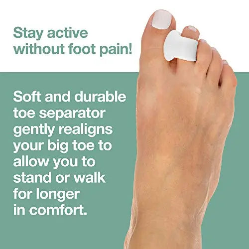 ZenToes Gel Toe Separators for Overlapping Toes, Bunions, Big Toe Alignm ZenToes Au supplements