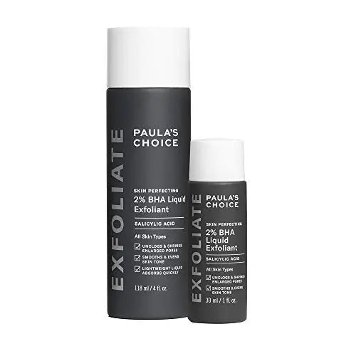 Paula's Choice Skin Perfecting 2% BHA Liquid Salicylic Acid Exfoliant Duo Paula's Choice Au supplements